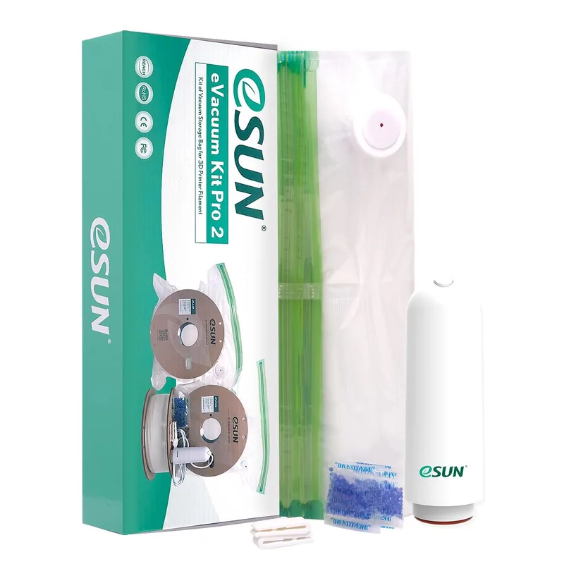 eSUN eVacuum Kit Pro electric pump and filament vacuum bags